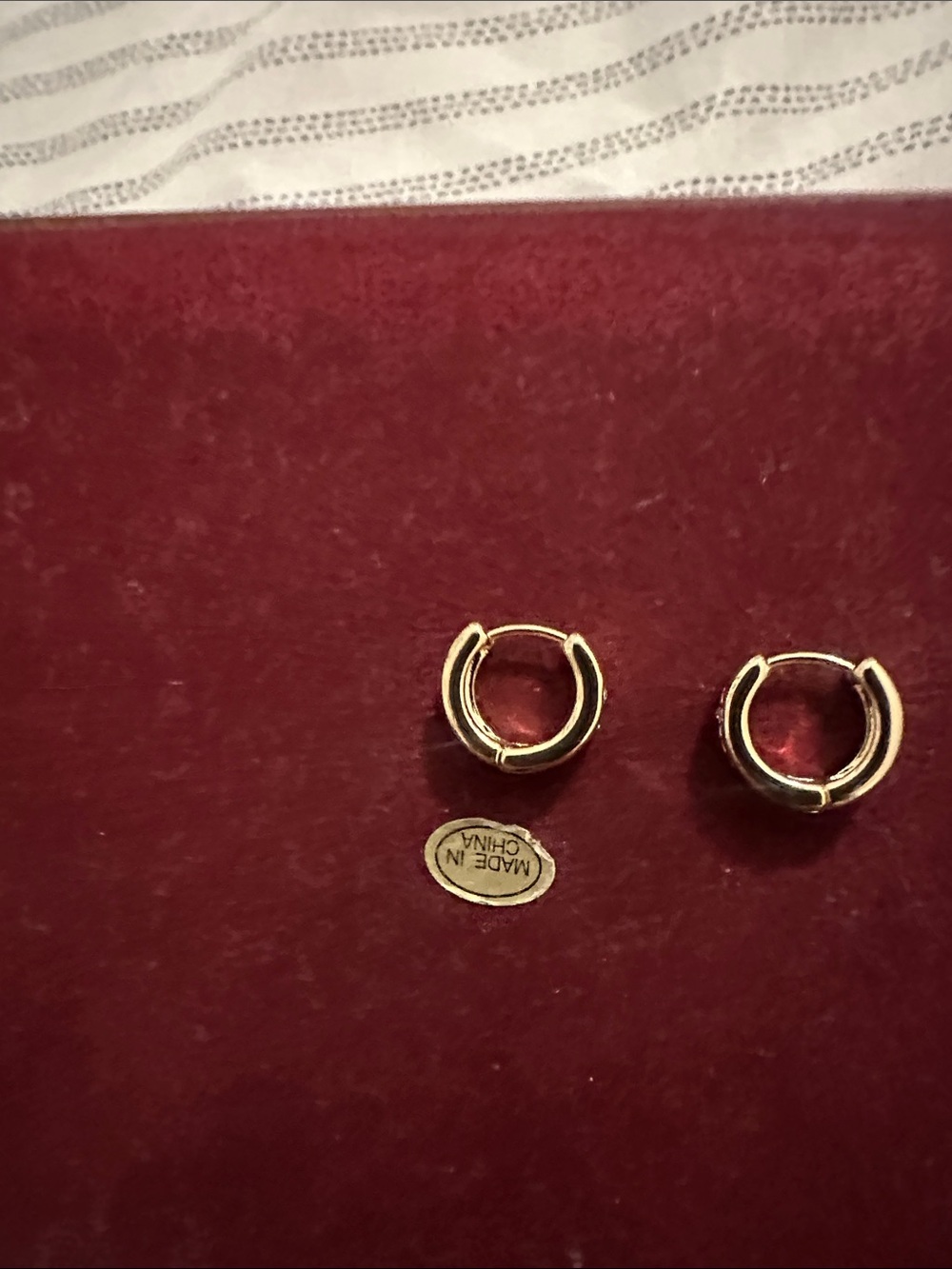 Gold Hoop Huggie Earrings - Small Gold Hoops
